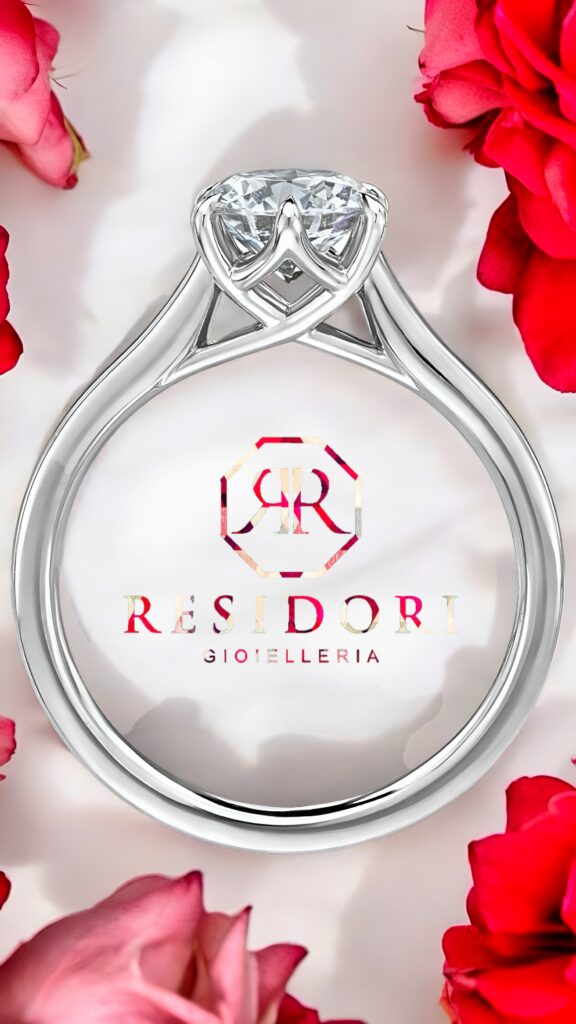 Solitario con diamante