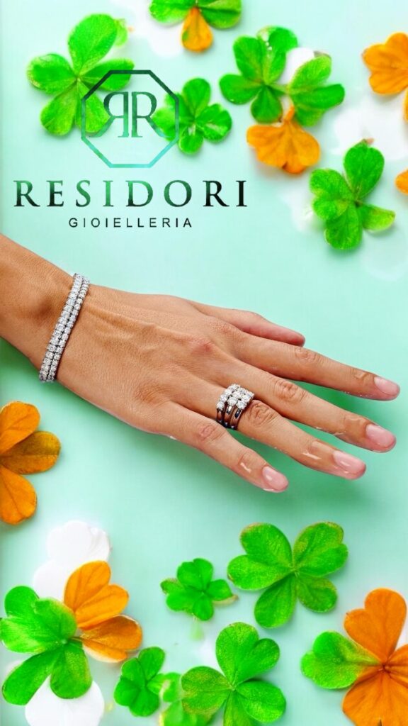 Parure oreficeria oro 750