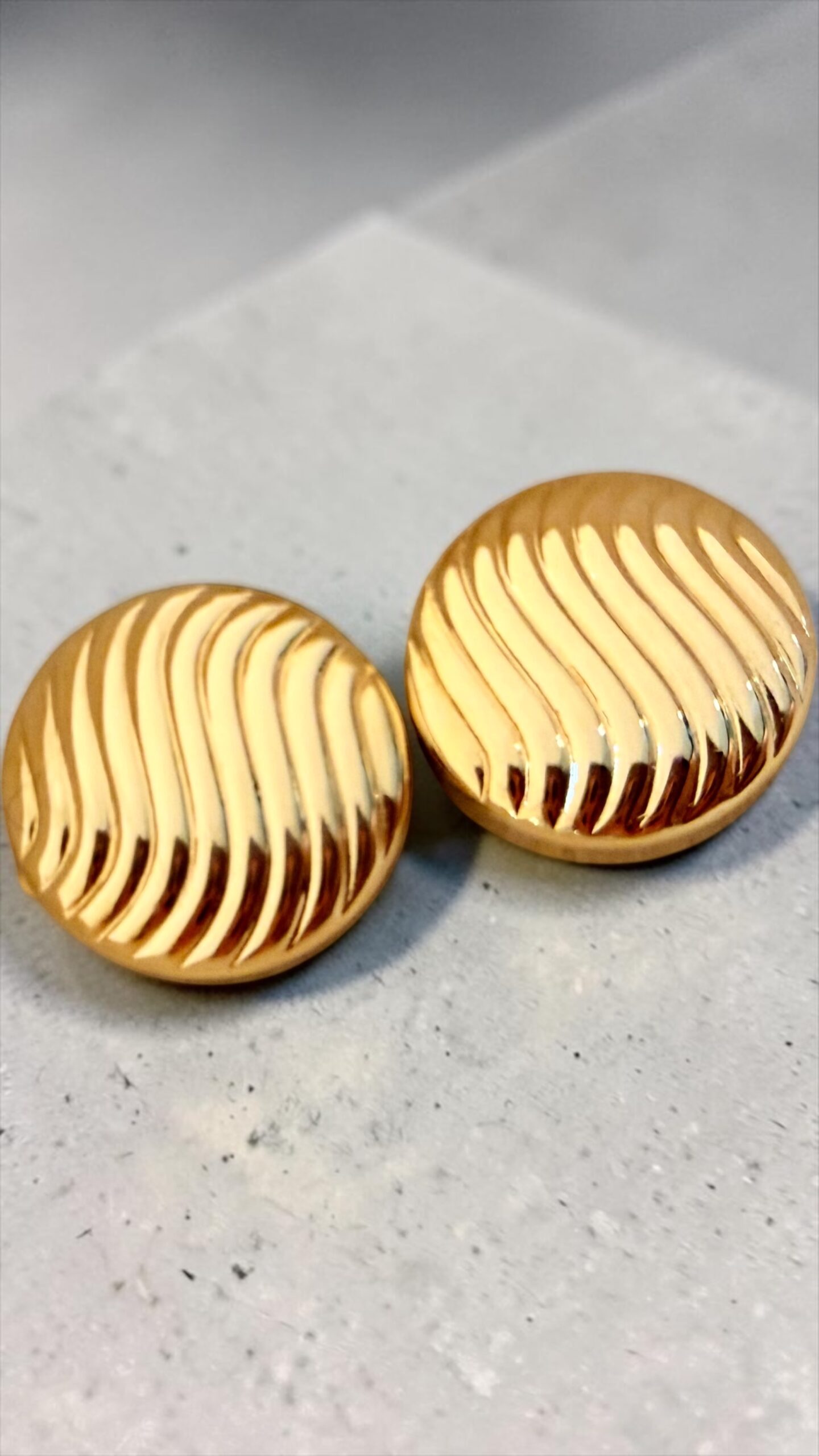 Copribottoni oro giallo kt 750